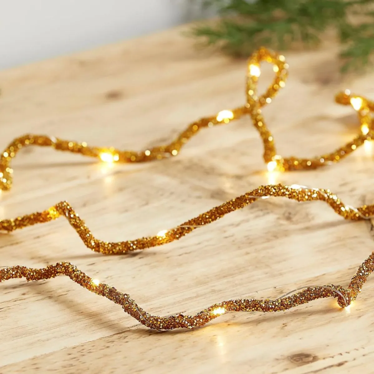 Alison at Home Lights | Set Of Three 6.5' Glitter Rope Lights