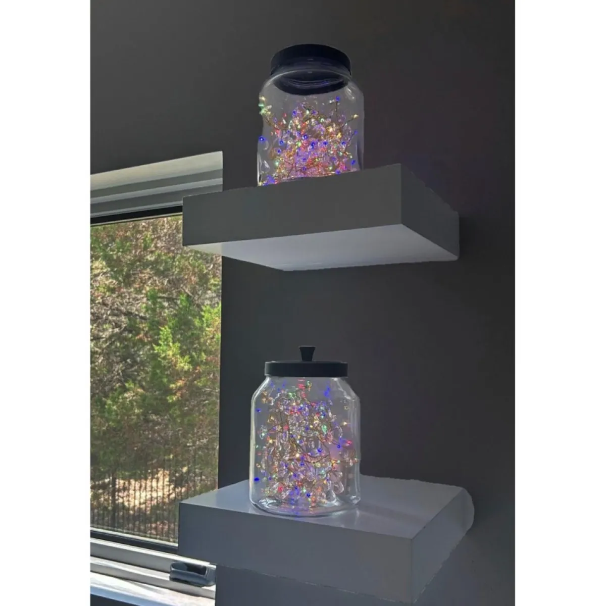 august__leo_handmade_crystal_beaded_multifunction_led_garland_pack_3.webp august & leo Indoor Decor | Handmade Crystal Beaded Multifunction Led Garland 2-Pack