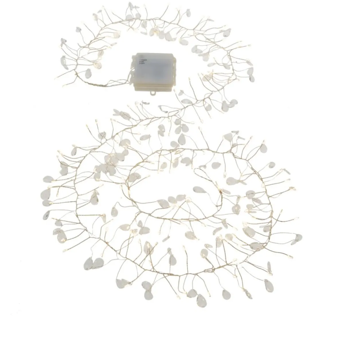 august__leo_set_of__crystal_beaded_led_garlands_with_timer_4.webp august & leo Indoor Decor | Set Of 2 Crystal Beaded Led Garlands With Timer