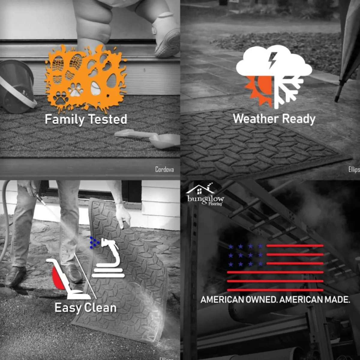 bungalow_flooring_aqua_shield__round_tree_skirt_mat_4.webp Aqua Shield Holiday Textiles | Bungalow Flooring 35" Round Tree Skirt Mat