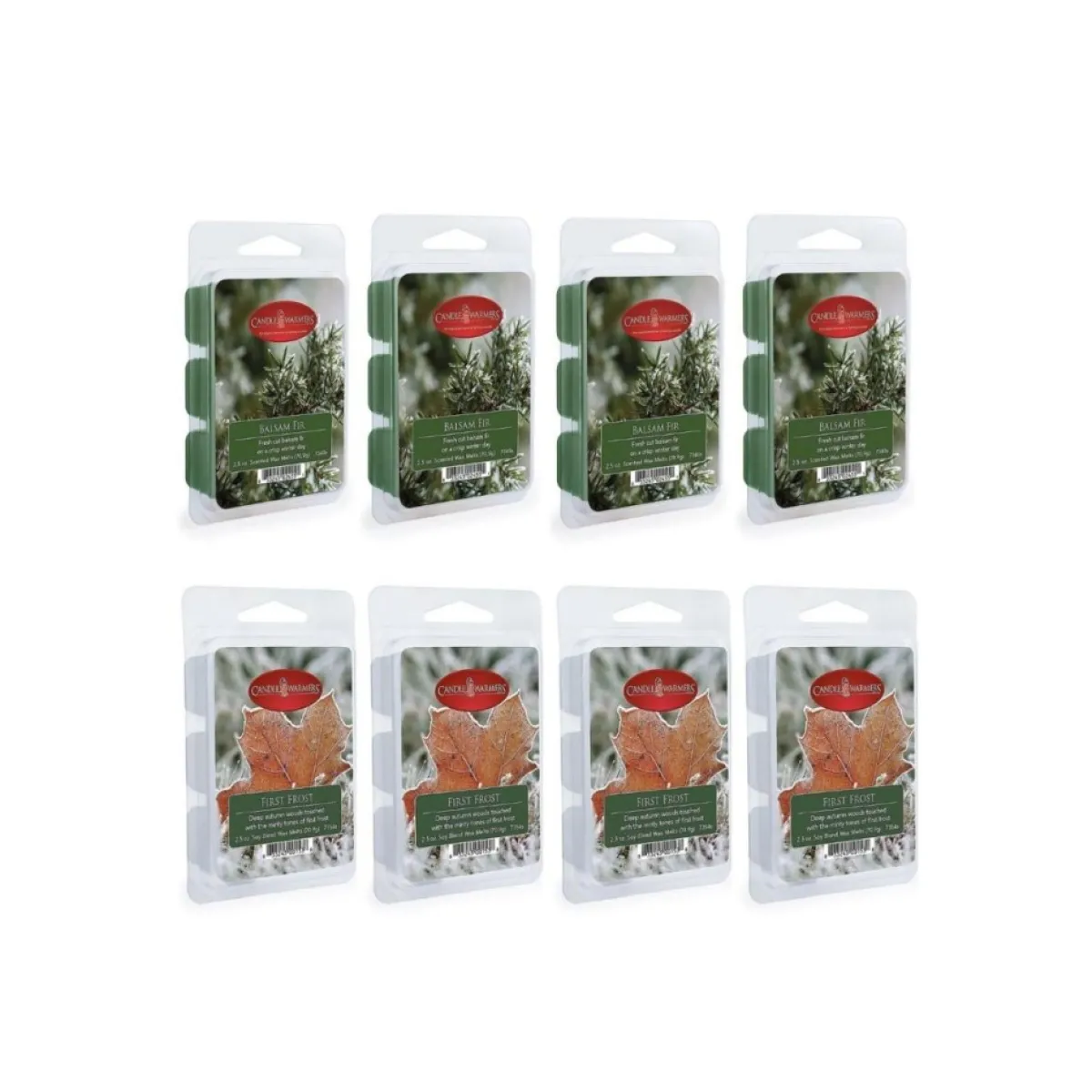 Candle Warmers Candles | Etc. 2.5 Oz. Wax Melts - Balsam Fir & First Frost
