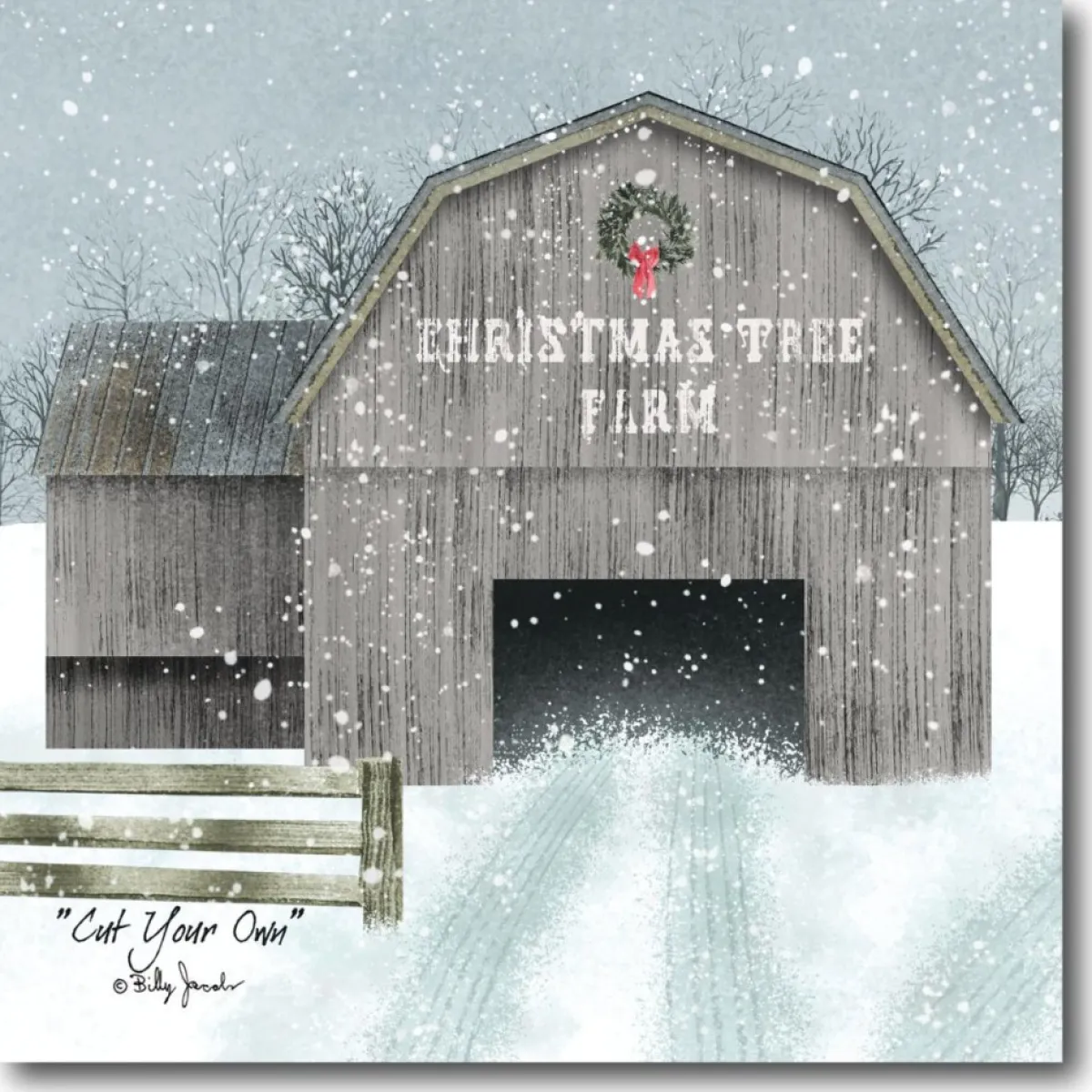 Courtside Market Indoor Decor | Christmas Tree Farm Canvas Wall Art