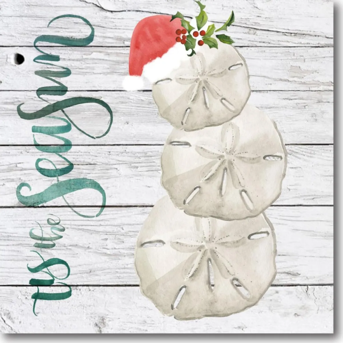 Courtside Market Indoor Decor | Coastal Christmas I Canvas Wall Art