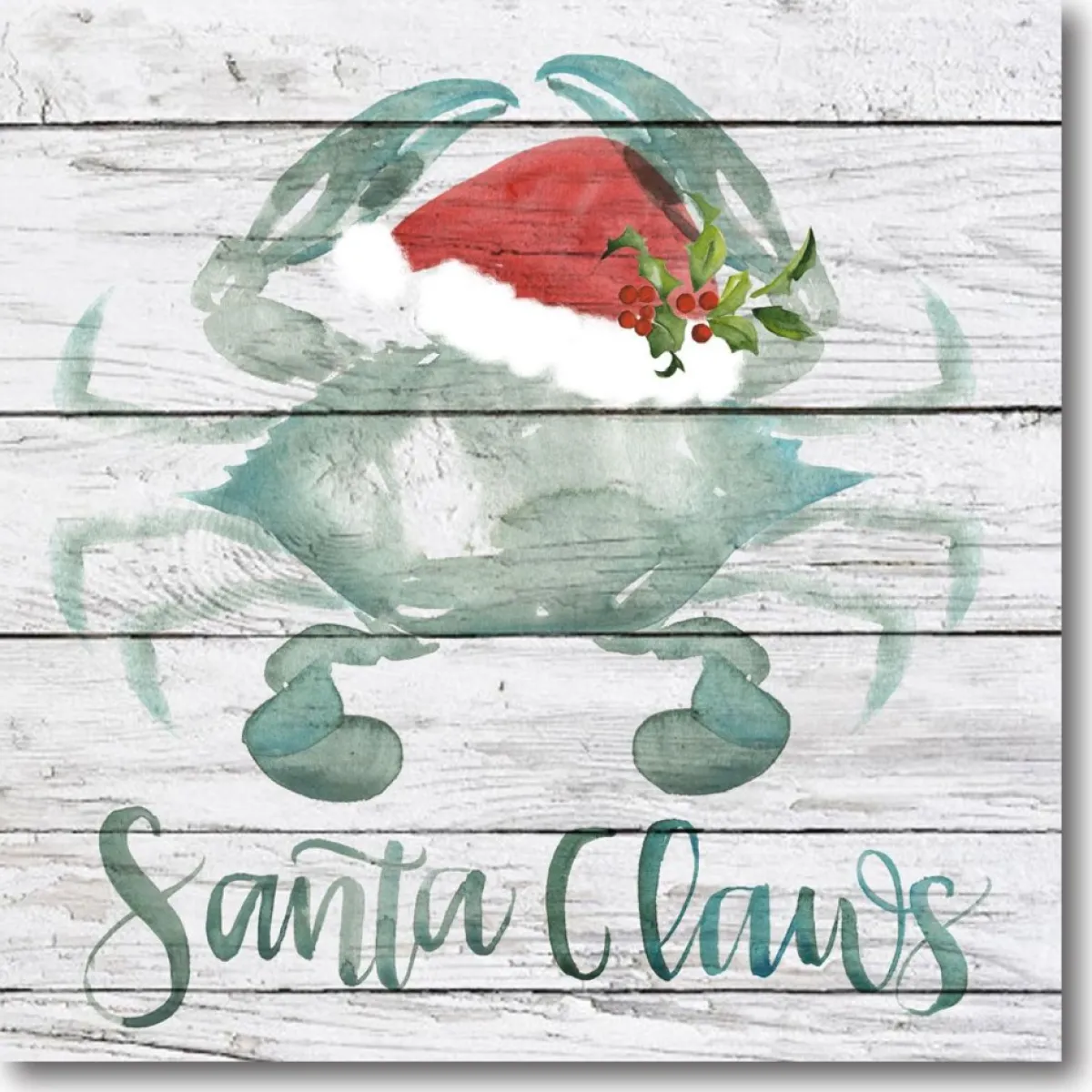 Courtside Market Indoor Decor | Coastal Christmas Ii Canvas Wall Art