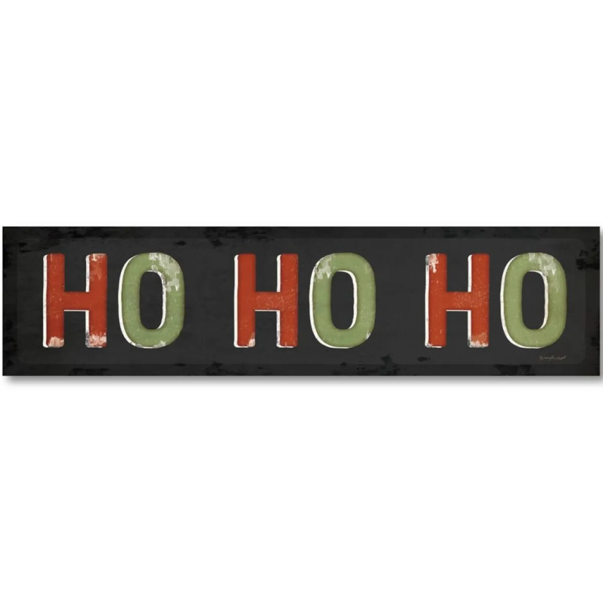 Courtside Market Indoor Decor | Hohoho 6"X24" Board Panel