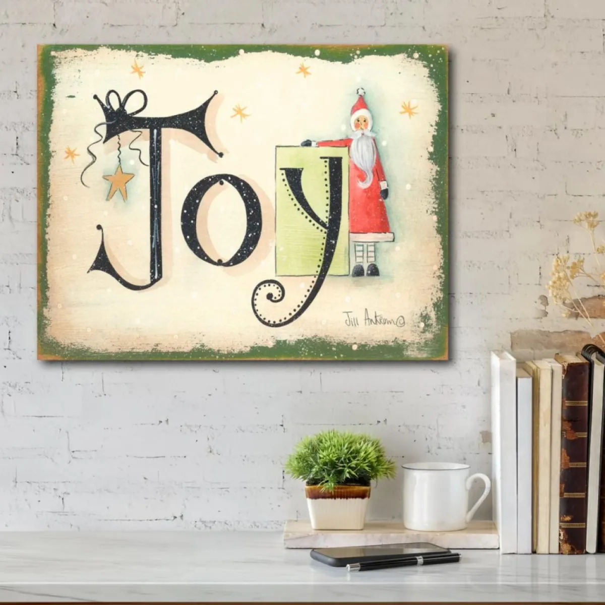 Courtside Market Indoor Decor | Joy Canvas Wall Art