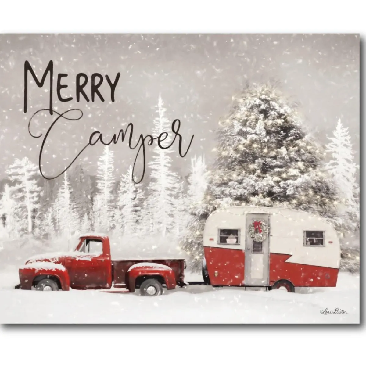 Courtside Market Indoor Decor | Merry Camper Canvas Wall Art