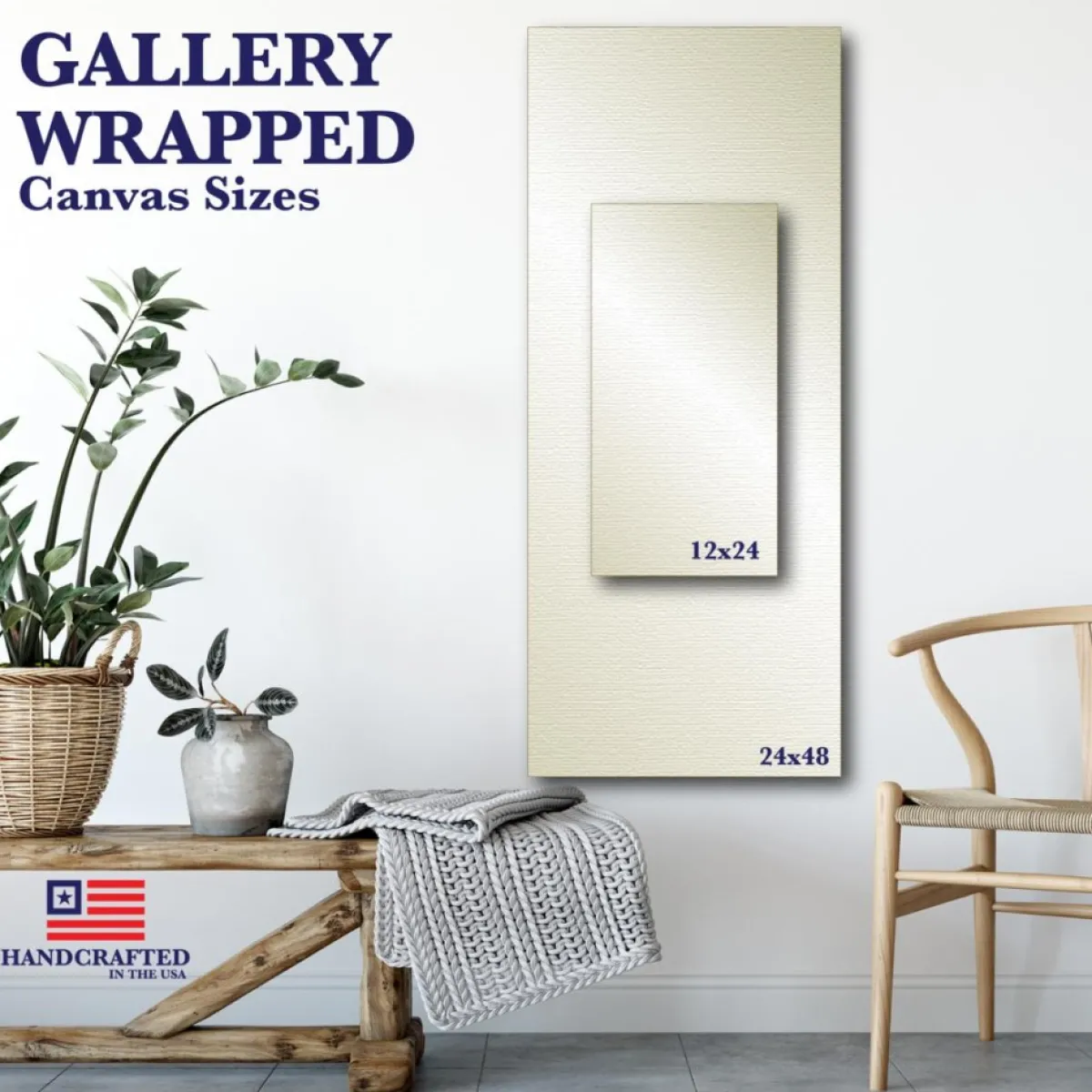 Courtside Market Indoor Decor | Merry Little Christmas Canvas Wall Art