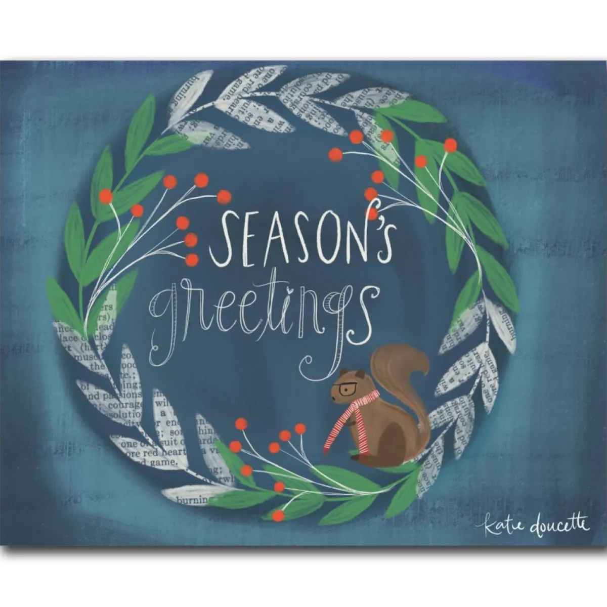 Courtside Market Indoor Decor | Seasons Greetings Canvas Wall Art