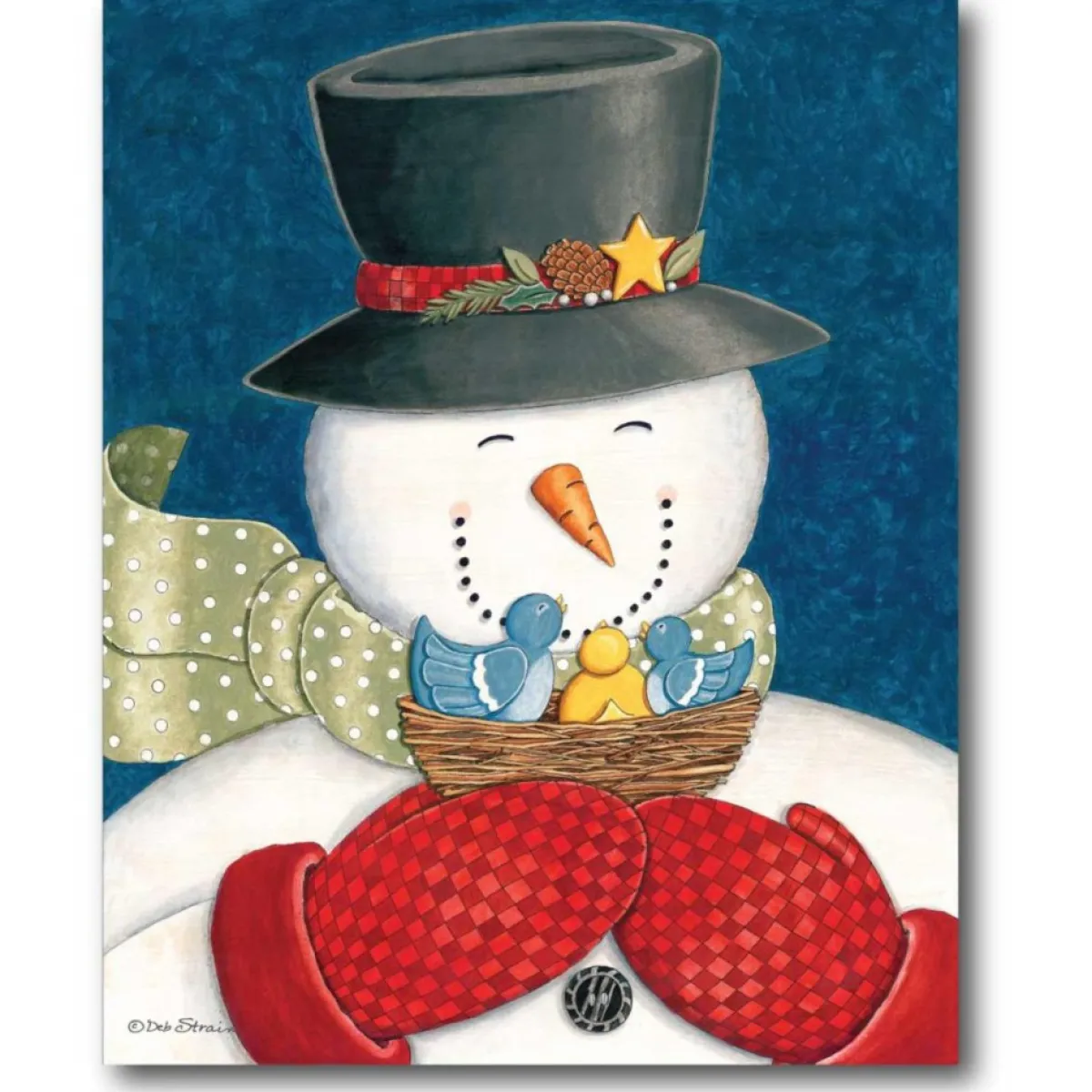 Courtside Market Indoor Decor | Snowman Ii Canvas Wall Art