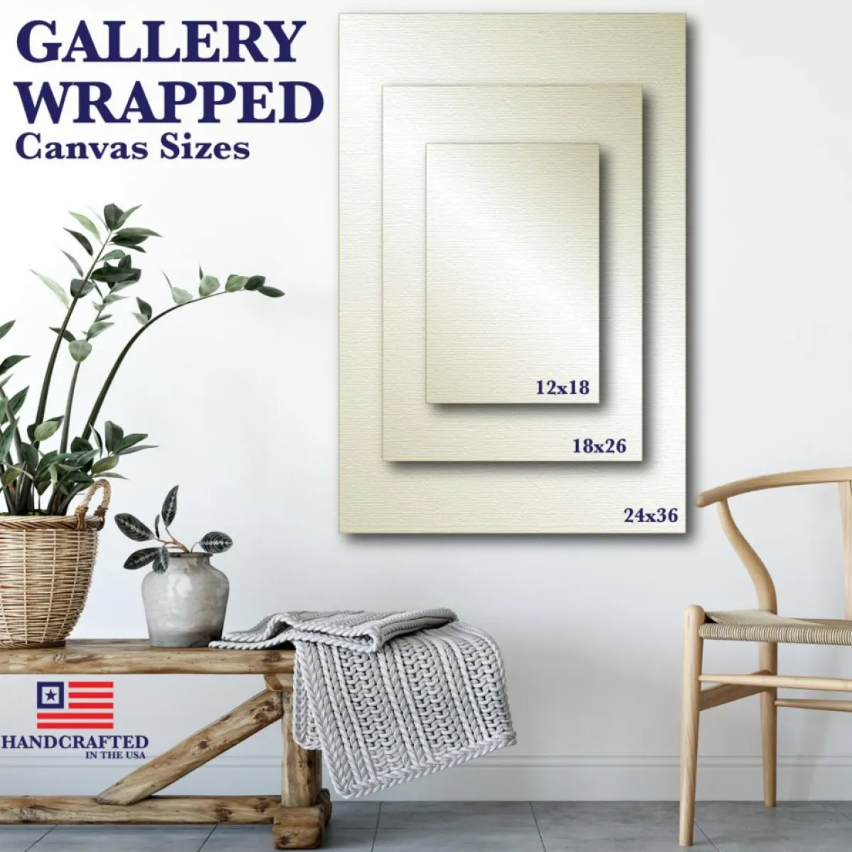 Courtside Market Indoor Decor | Welcome Bear Canvas Wall Art