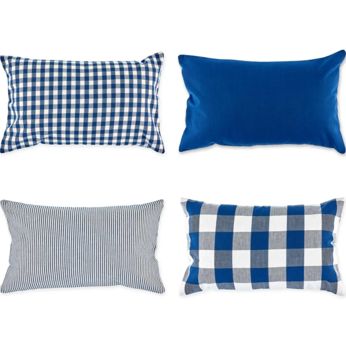 Design Imports Holiday Textiles | Assorted Pillow Covers 12" X 20" Set Of 4