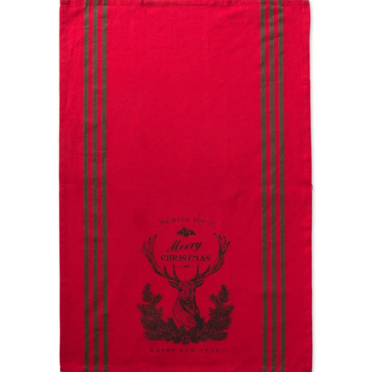 design_imports_holiday_stag_christmas_print_kitchen_towel_set_of__4.webp Design Imports Holiday Entertaining | Holiday Stag Christmas Print Kitchen Towel Set Of 3