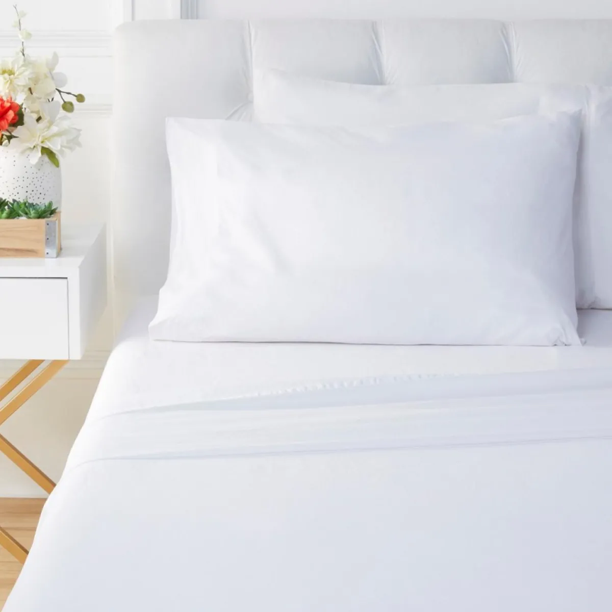 Emryn House Holiday Textiles | 4-Piece Cotton Holiday Sheet Set