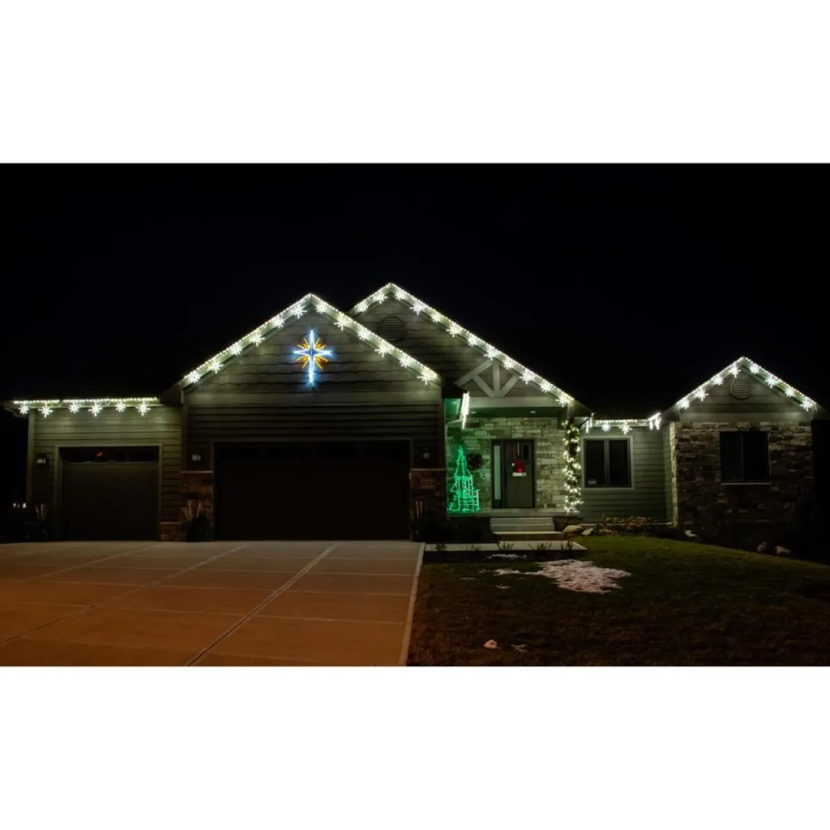 Fraser Hill Farm Outdoor Decor | Christmas Giant Outdoor 4' Led Bethlehem Star