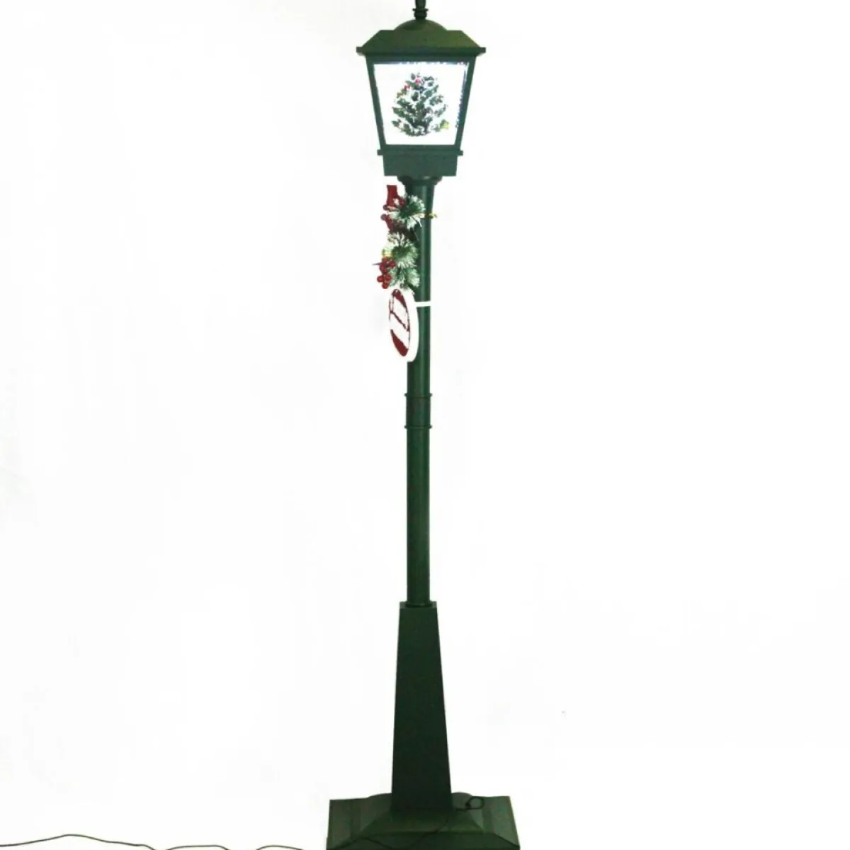 Fraser Hill Farm Indoor Decor | Let It Snow 71" Street Lamp W/ Tree & Signs Decor