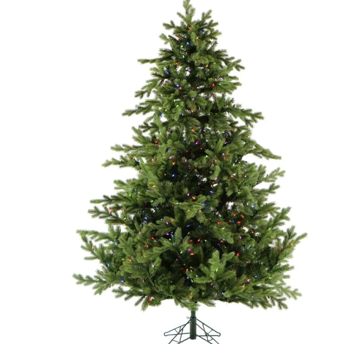 Fraiser Hill Farms Christmas Trees | 9-Ft. Foxtail Pine Christmas Tree With Multi-Color Led String Lighting