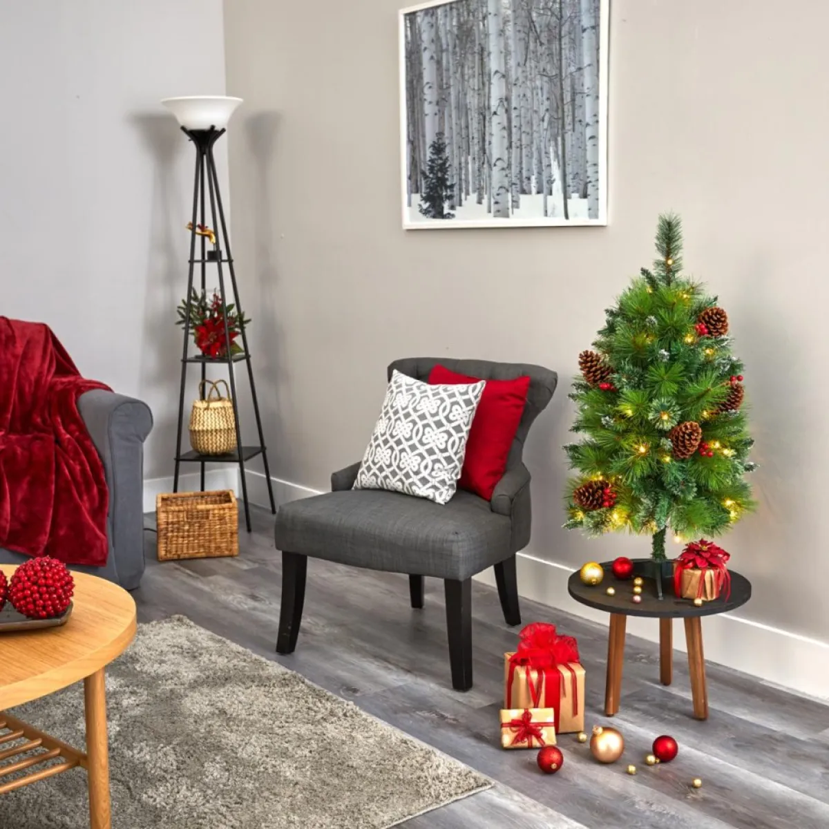 ft_montana_mixed_pine_artificial_christmas_tree_with_pine_cones_berries_and__clear_led_lights_3.webp Nearly Natural Christmas Trees | 3 Ft. Montana Mixed Pine Artificial Christmas Tree With Pine Cones, Berries And 50 Clear Led Lights