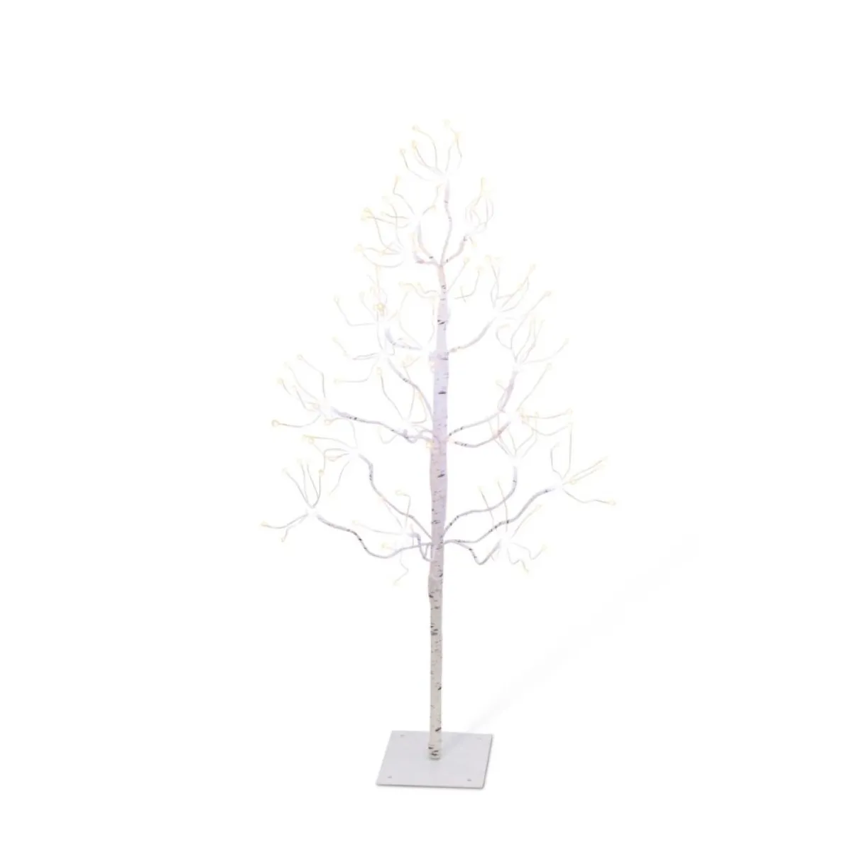 Gerson Indoor Decor | 3' White Electric Birch Tree With Led Lights