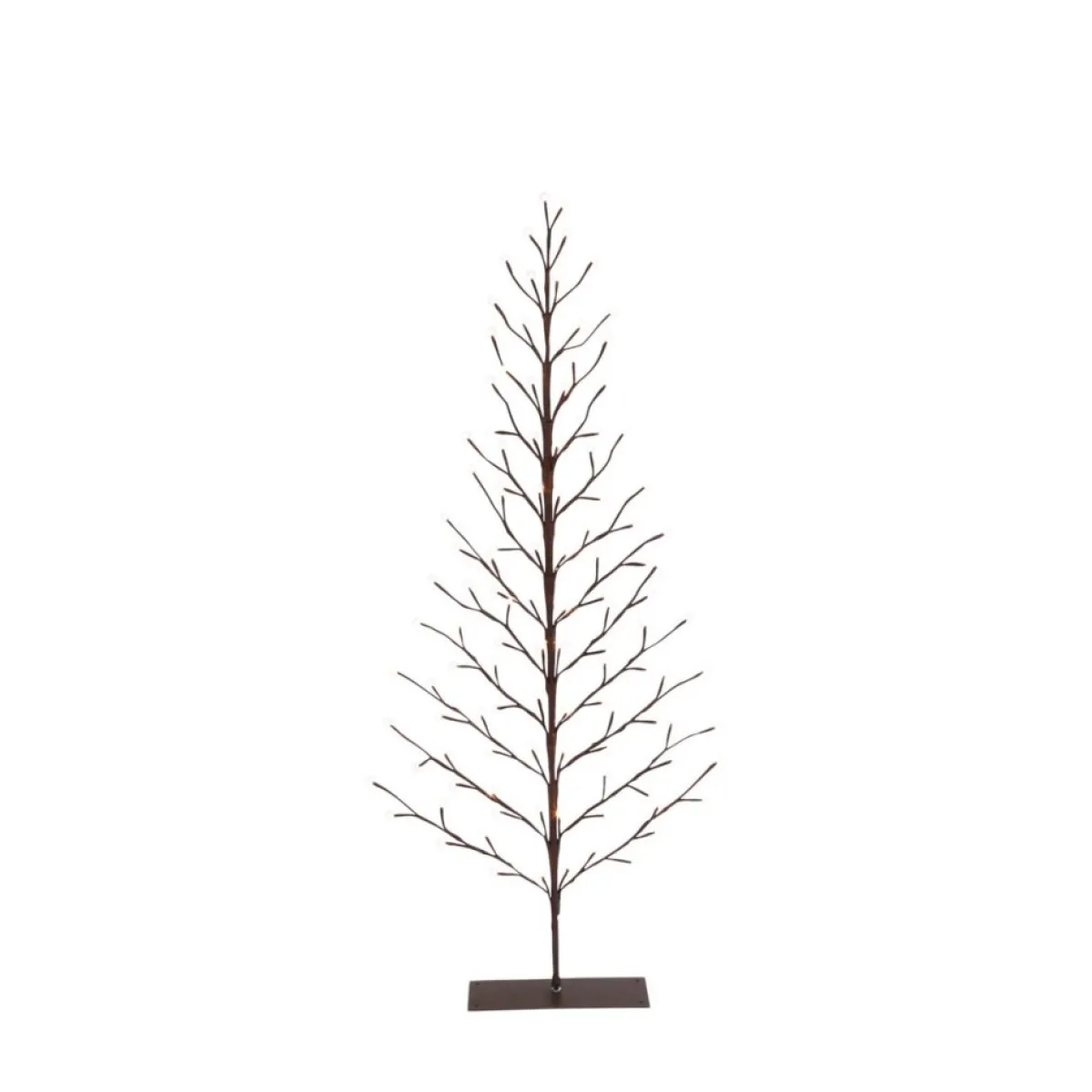 Gerson Christmas Trees | 5-Ft Electric 2D Tree W/White Led Lights & Outdoor Adapter