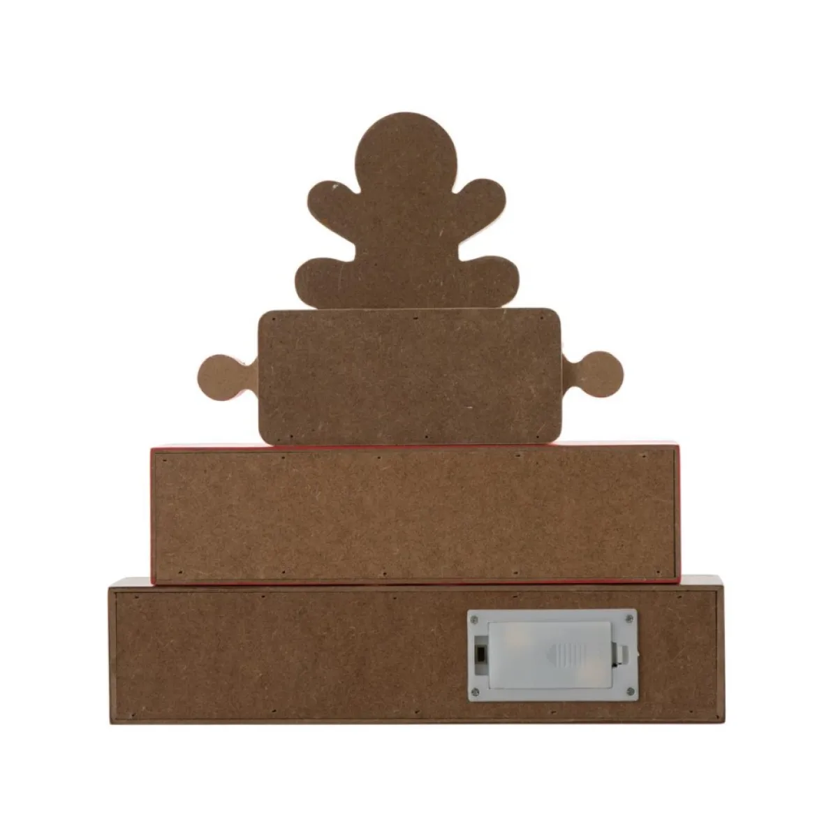 glitzhome__h_lighted_wooden_christmas_gingerbread_man_table_decor_3.webp Glitzhome Indoor Decor | 12" H Lighted Wooden Christmas Gingerbread Man Table Decor