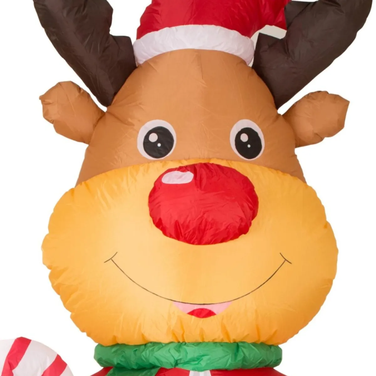 glitzhome__lighted_inflatable_reindeer_decor_4.webp Glitzhome Outdoor Decor | 8' Lighted Inflatable Reindeer Decor