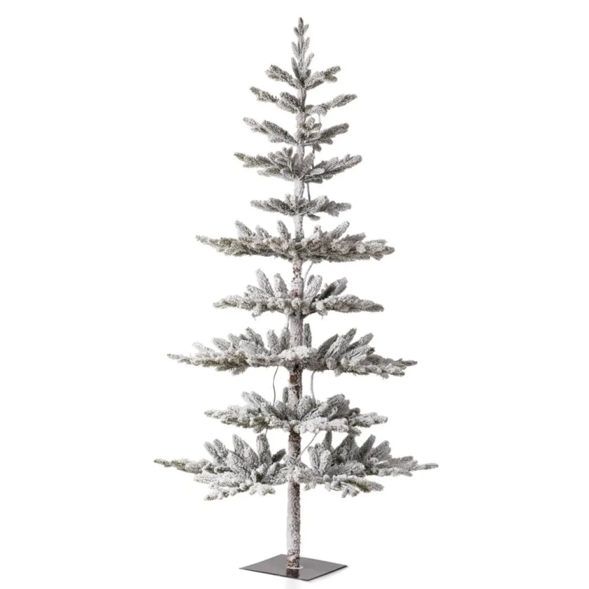 glitzhome_ft_deluxe_prelit_flocked_pine_artificial_christmas_tree_2.webp Glitzhome Christmas Trees | 6Ft Deluxe Pre-Lit Flocked Pine Artificial Christmas Tree