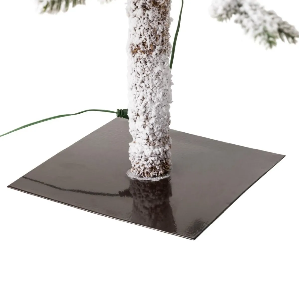 glitzhome_ft_deluxe_prelit_flocked_pine_artificial_christmas_tree_4.webp Glitzhome Christmas Trees | 6Ft Deluxe Pre-Lit Flocked Pine Artificial Christmas Tree