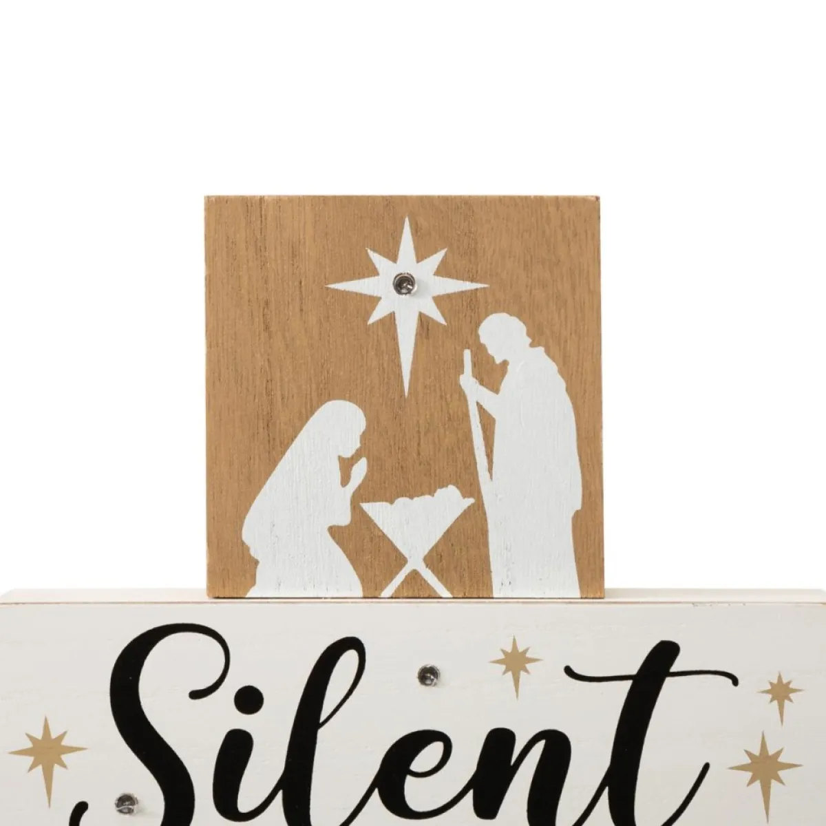 glitzhome_in_h_lighted_wooden_nativity_block_word_sign_3.webp Glitzhome Indoor Decor | 12In H Lighted Wooden Nativity Block Word Sign