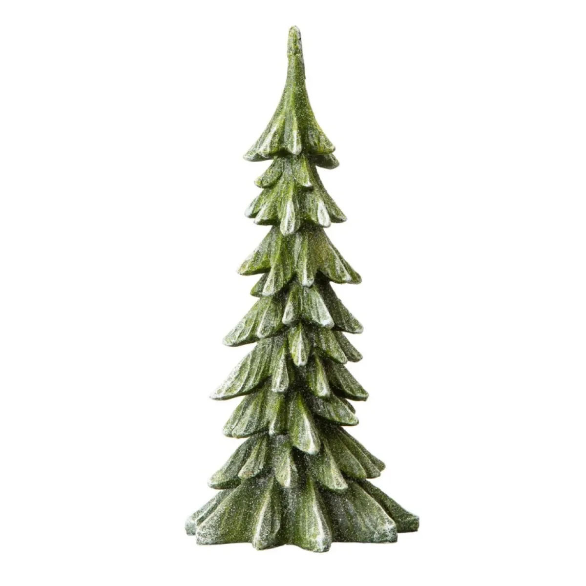 Glitzhome Indoor Decor | 14.75In H Resin Christmas Table Tree Decor