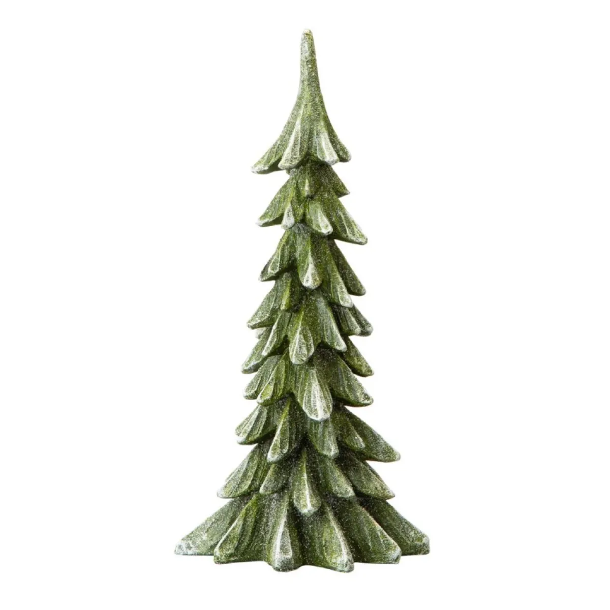 Glitzhome Indoor Decor | 14.75In H Resin Christmas Table Tree Decor