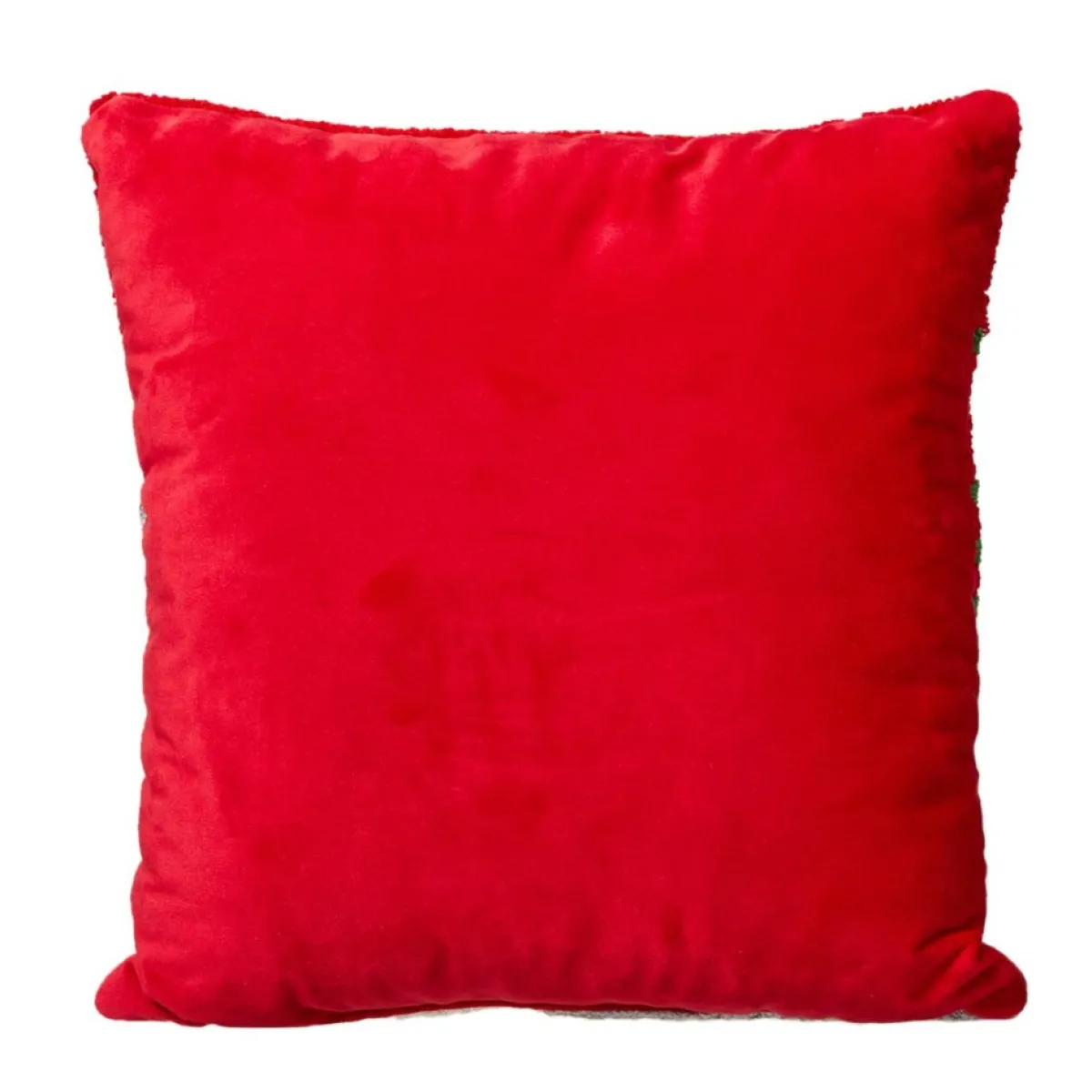 glitzhome_in_l_hooked_christmas_cat_pillow_4.webp Glitzhome Holiday Textiles | 14In L Hooked Christmas Cat Pillow