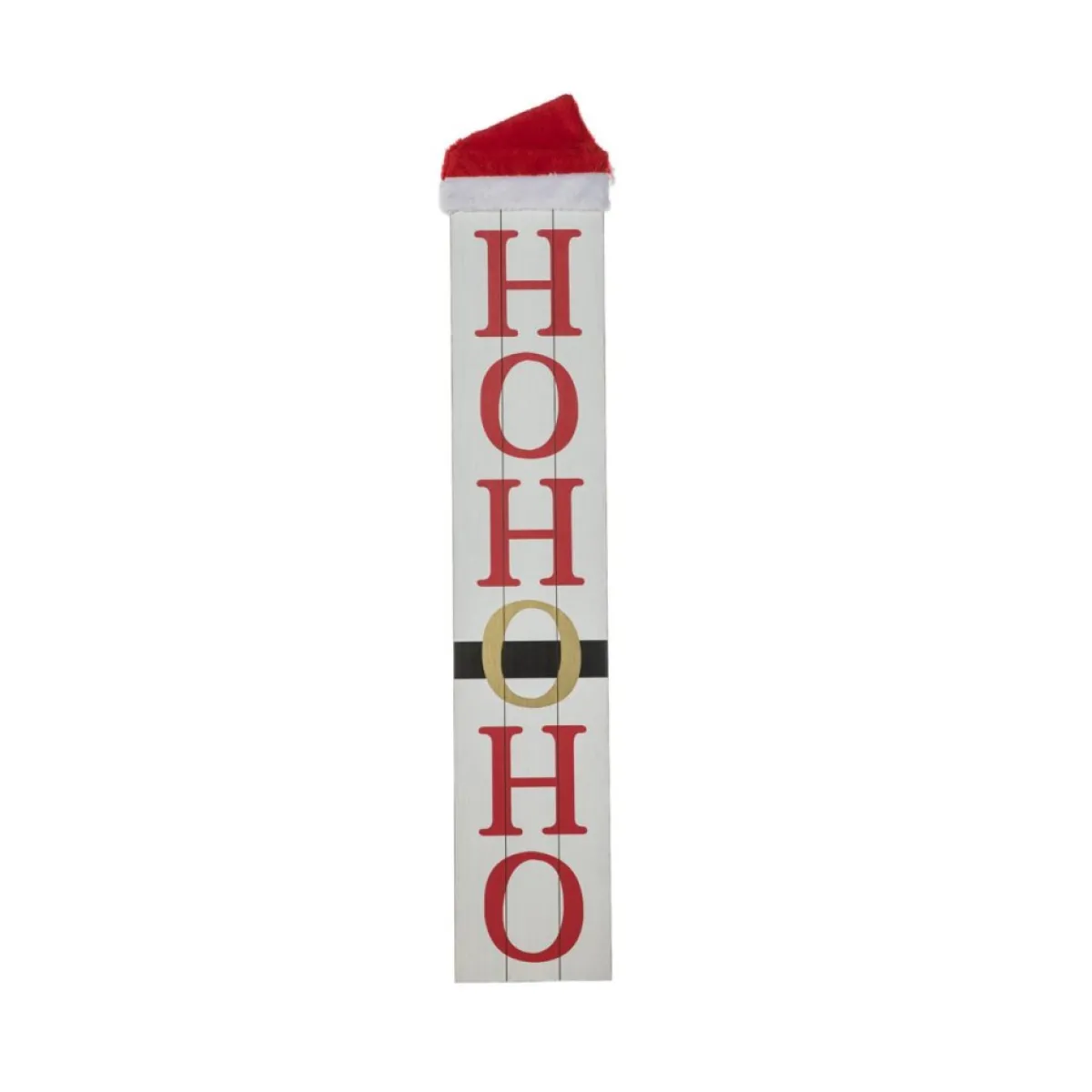 Glitzhome Outdoor Decor | Reversible Wooden Hohoho/Snowman Porch Sign