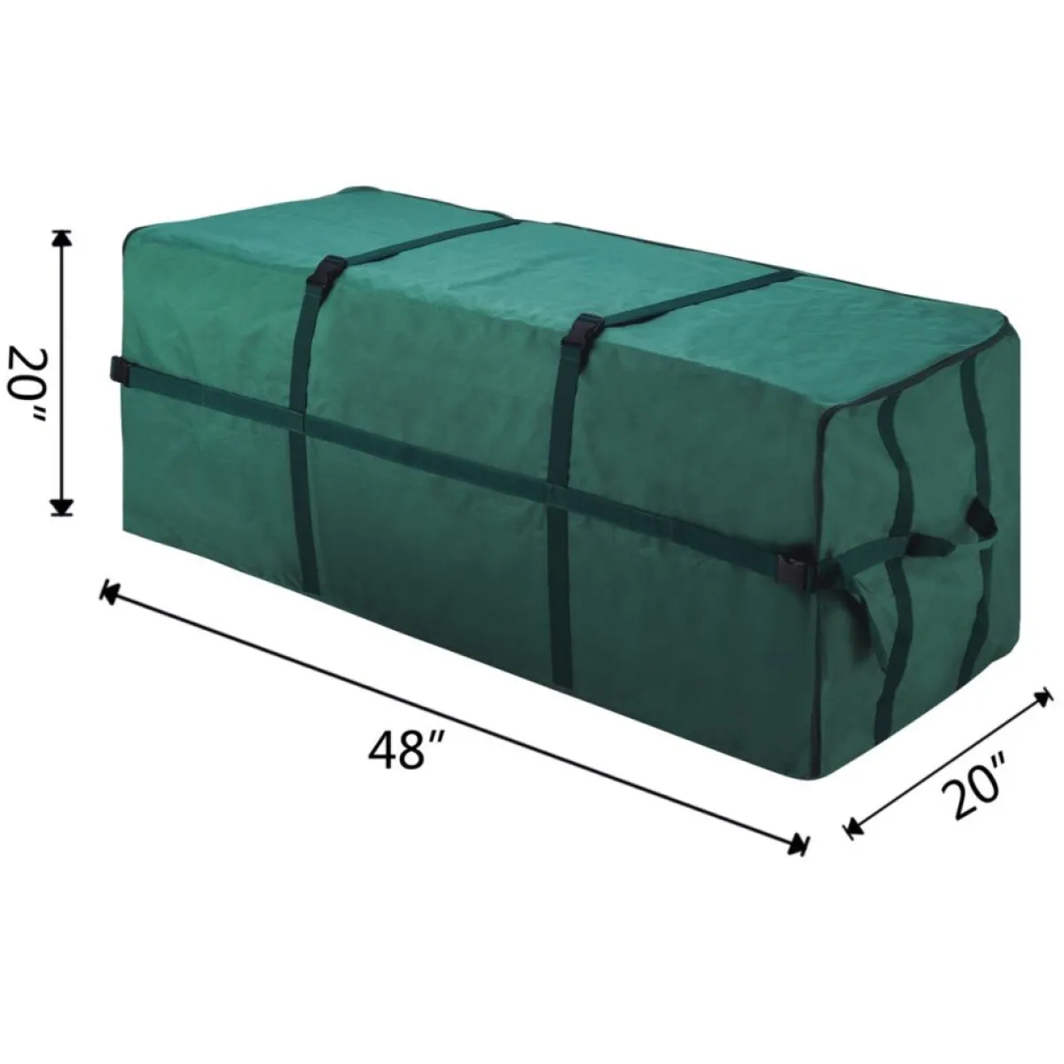 hastings_home_christmas_tree_storage_bag_for__trees_w_straps_4.webp Hastings Home Storage | Christmas Tree Storage Bag For 7.5' Trees W/ Straps