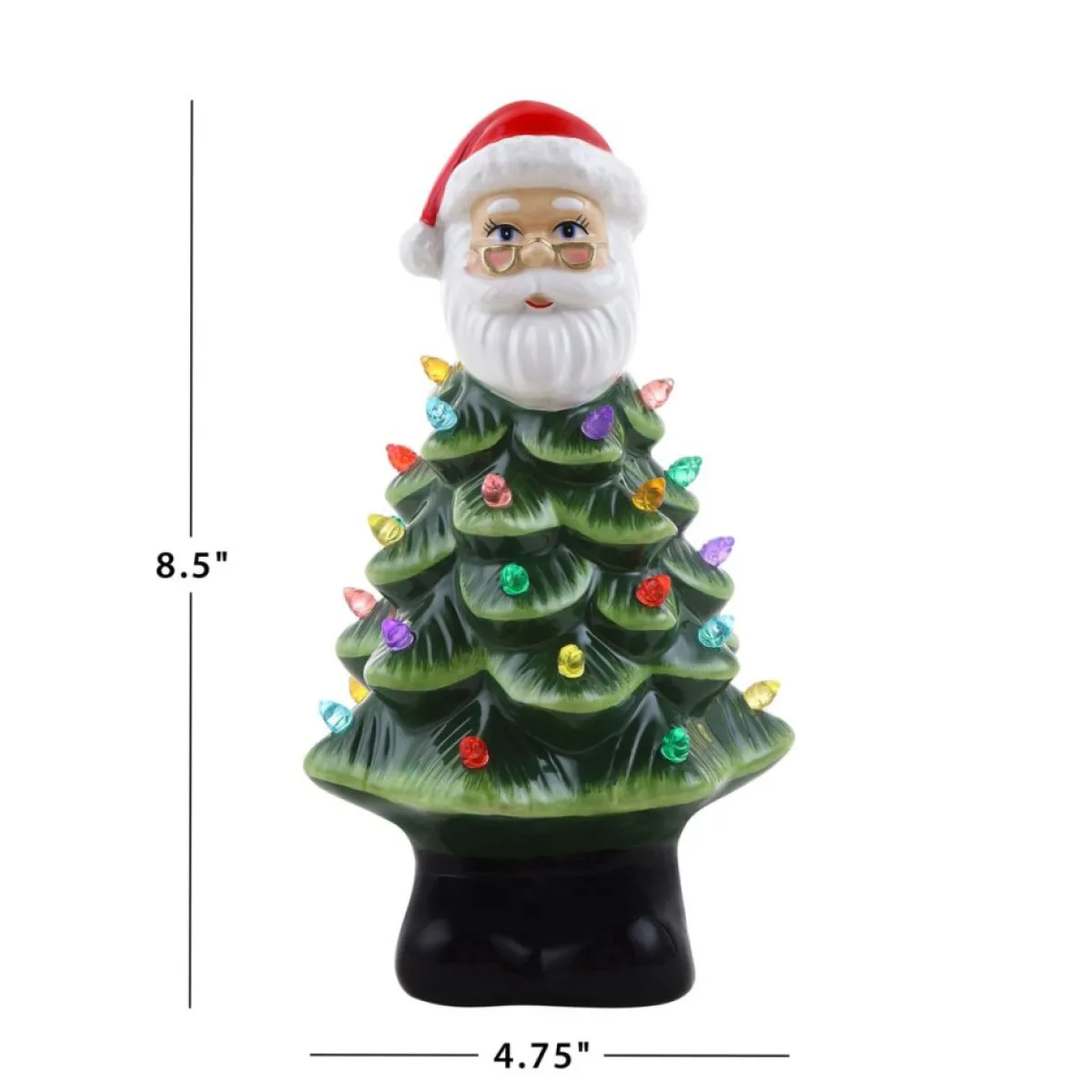 mr_christmas__nostalgic_ceramic_tree_3.webp Mr. Christmas Indoor Decor | 8.5" Nostalgic Ceramic Tree