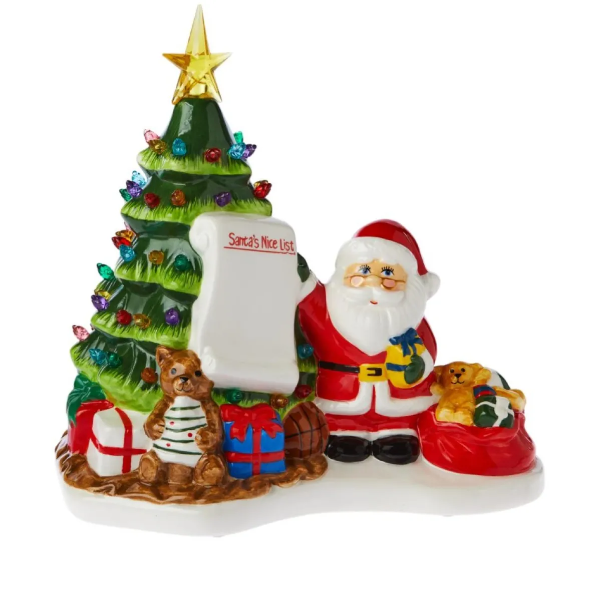 Mr. Christmas Indoor Decor | 10 Tree With Customizable Santa List