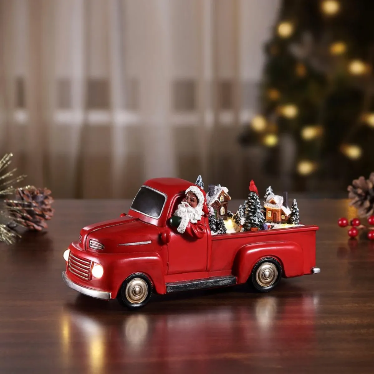mr_christmas_animated_vintage_truck_1.webp Mr. Christmas Indoor Decor | Animated Vintage Truck