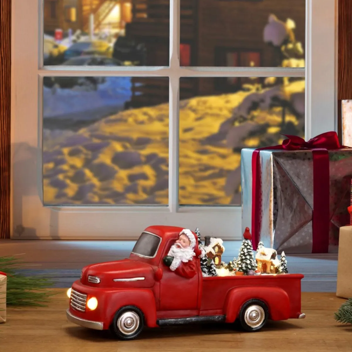 mr_christmas_animated_vintage_truck_3.webp Mr. Christmas Indoor Decor | Animated Vintage Truck