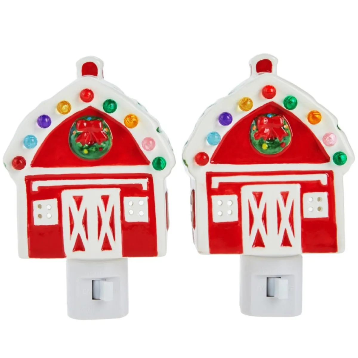 Mr. Christmas Indoor Decor | 2-Pack Nostalgic Nightlights