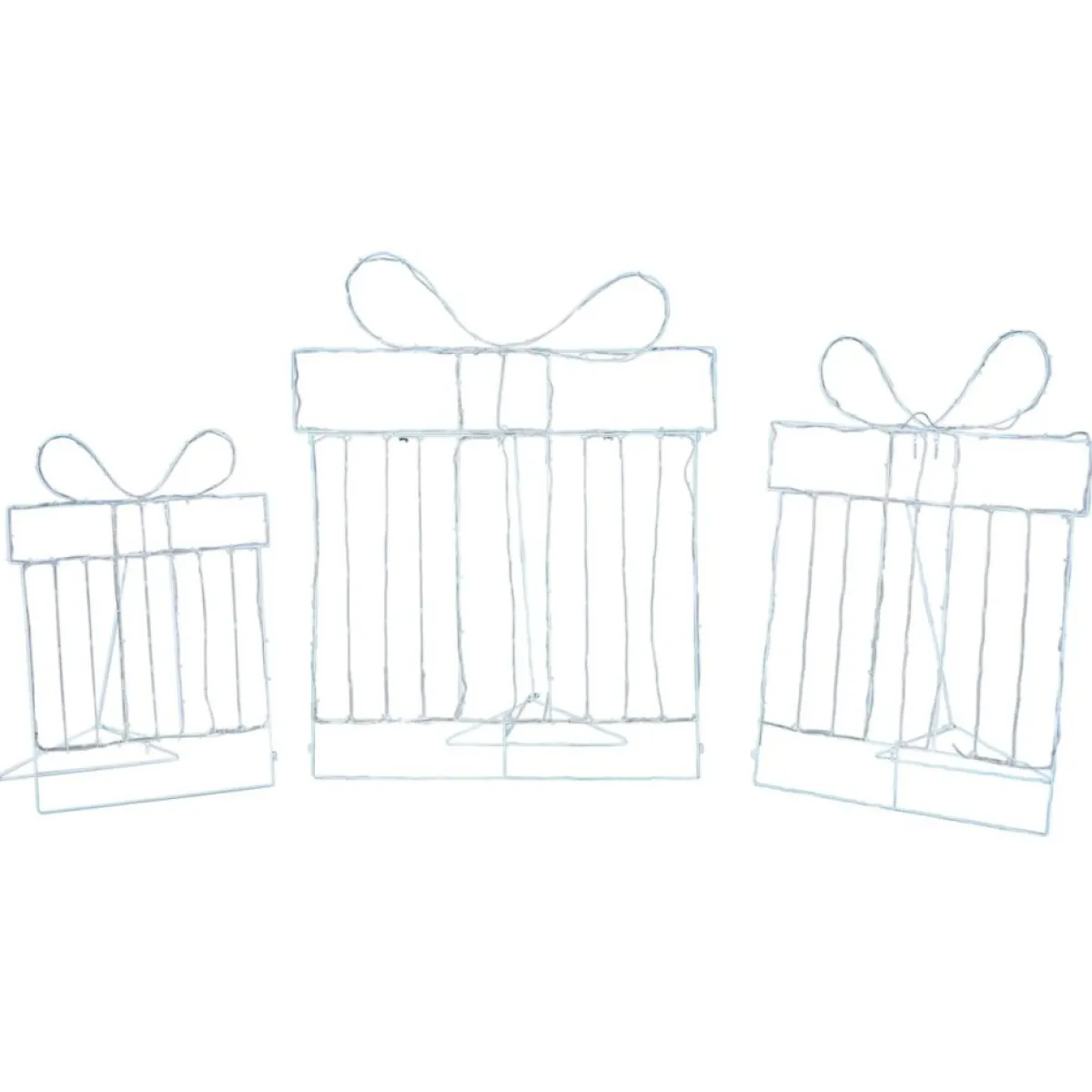 Mr. Christmas Outdoor Decor | 3-Piece Folding Presents Set