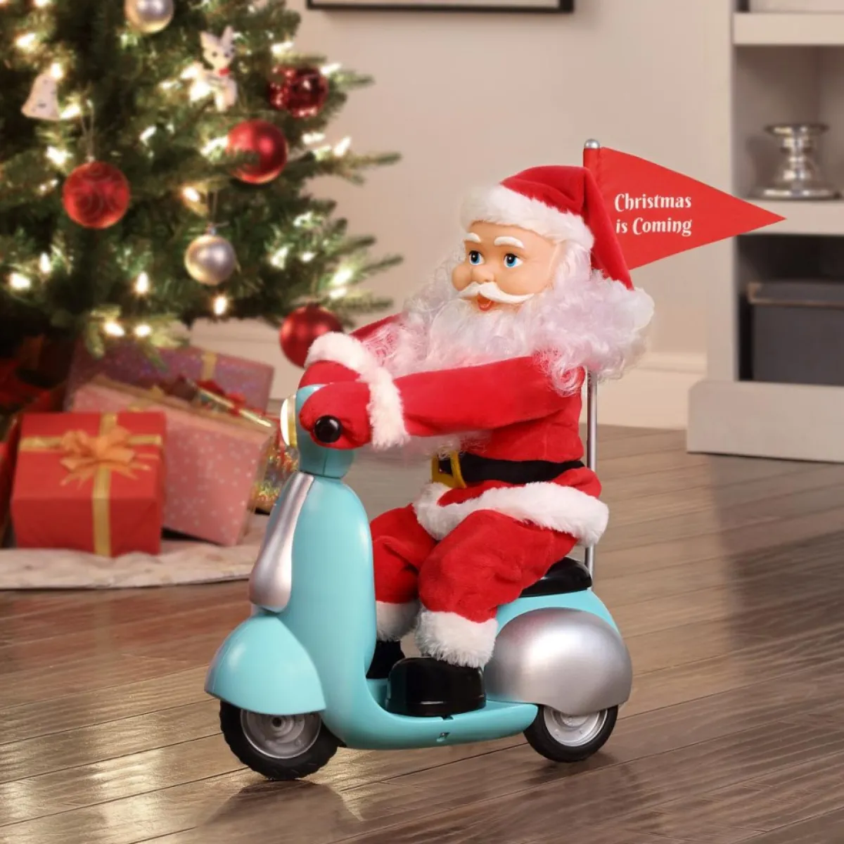 mr_christmas_scootin_santa_3.webp Mr. Christmas Indoor Decor | Scootin' Santa