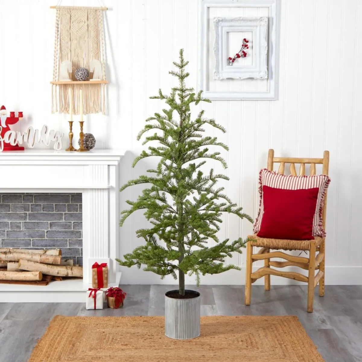 nearly_natural__ft_pine_artificial_christmas_tree_with__lights_5.webp Nearly Natural Christmas Trees | 5.5 Ft. Pine Artificial Christmas Tree With 150 Lights