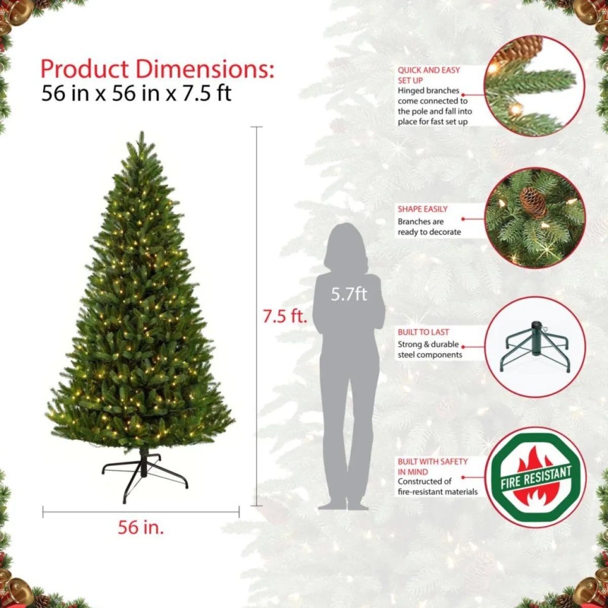 puleo__ft_prelit_green_mountain_fir_artificial_christmas_tree_2-2.webp Puleo International Christmas Trees | Puleo 9 Ft. Pre-Lit Green Mountain Fir Artificial Christmas Tree