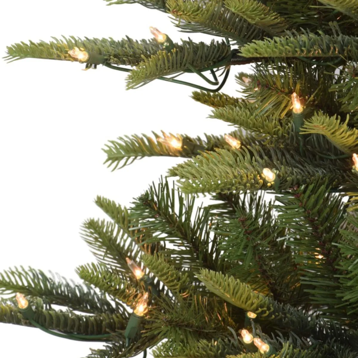 Puleo International Christmas Trees | 7.5' Pre-Lit Slim Artic Fir Christmas Tree