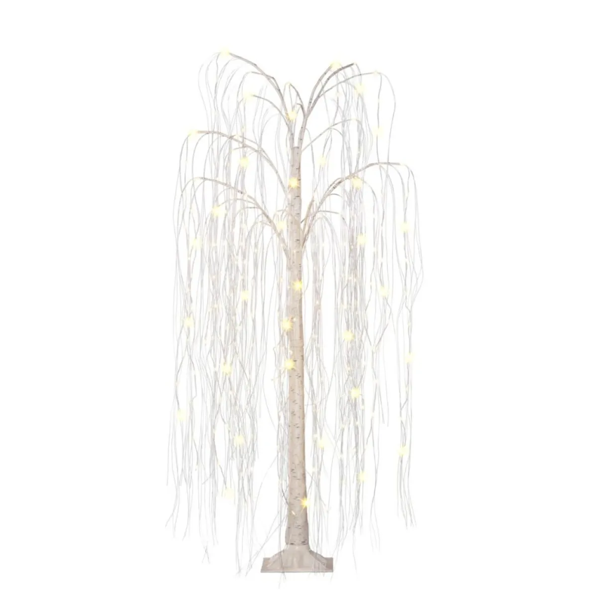 puleo_international__prelit_willow_tree_w__warm_white_led_lights_2.webp Puelo International Christmas Trees | Puleo International 5' Prelit Willow Tree W/ 240 Warm White Led Lights