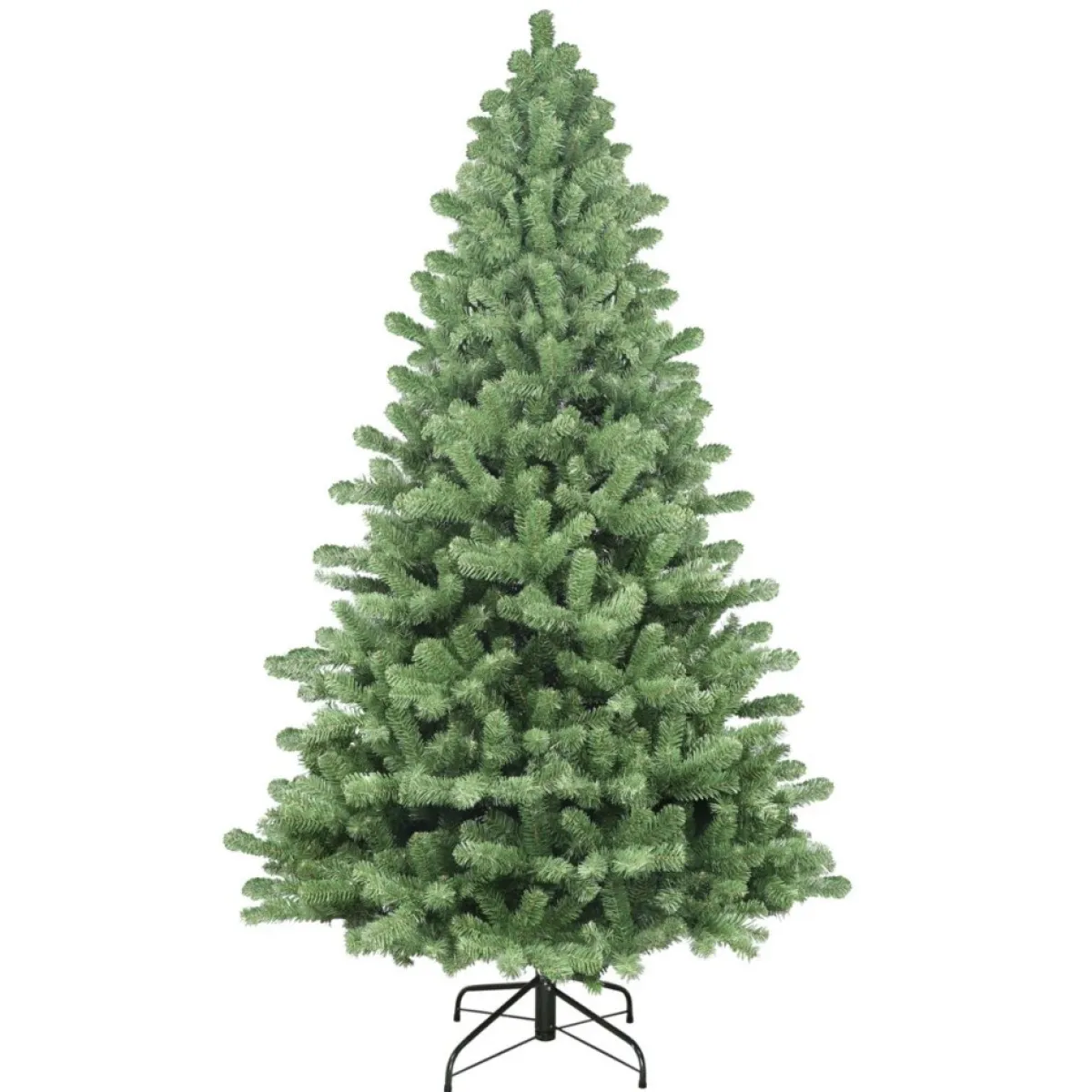Puleo International Christmas Trees | Puleo Intl. 7.5' Vermont Spruce Artificial Christmas Tree With Stand