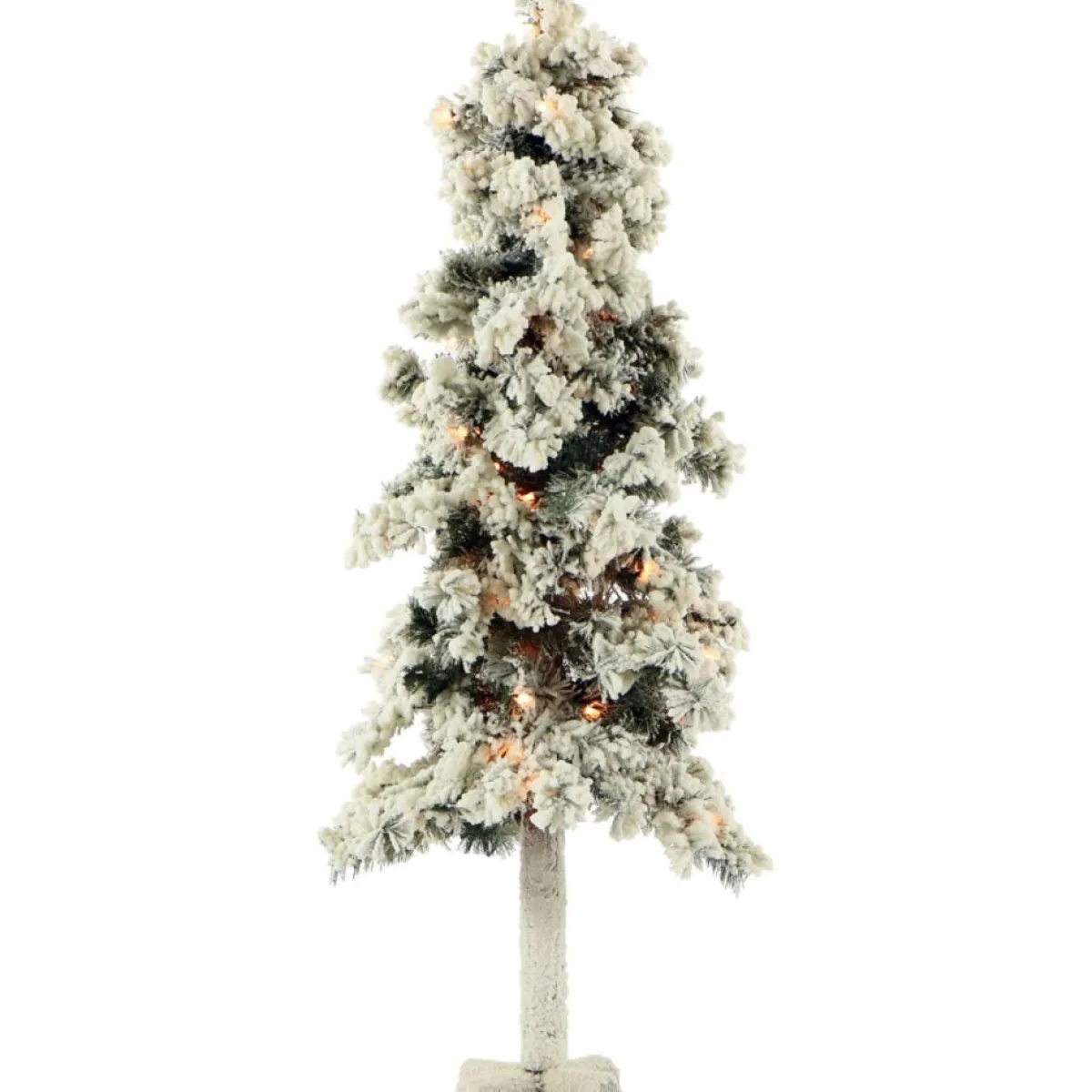 set_of__snowy_alpine_trees_with_clear_lights_ft_ft_ft_9.webp Almo Christmas Trees | Set Of 3 Snowy Alpine Trees With Clear Lights (2-Ft. 3-Ft. 4-Ft.)