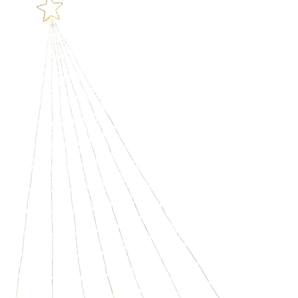Gerson Indoor Decor | The Company 5" Electric Shooting Star W/ Seven 7' Tails, Leds