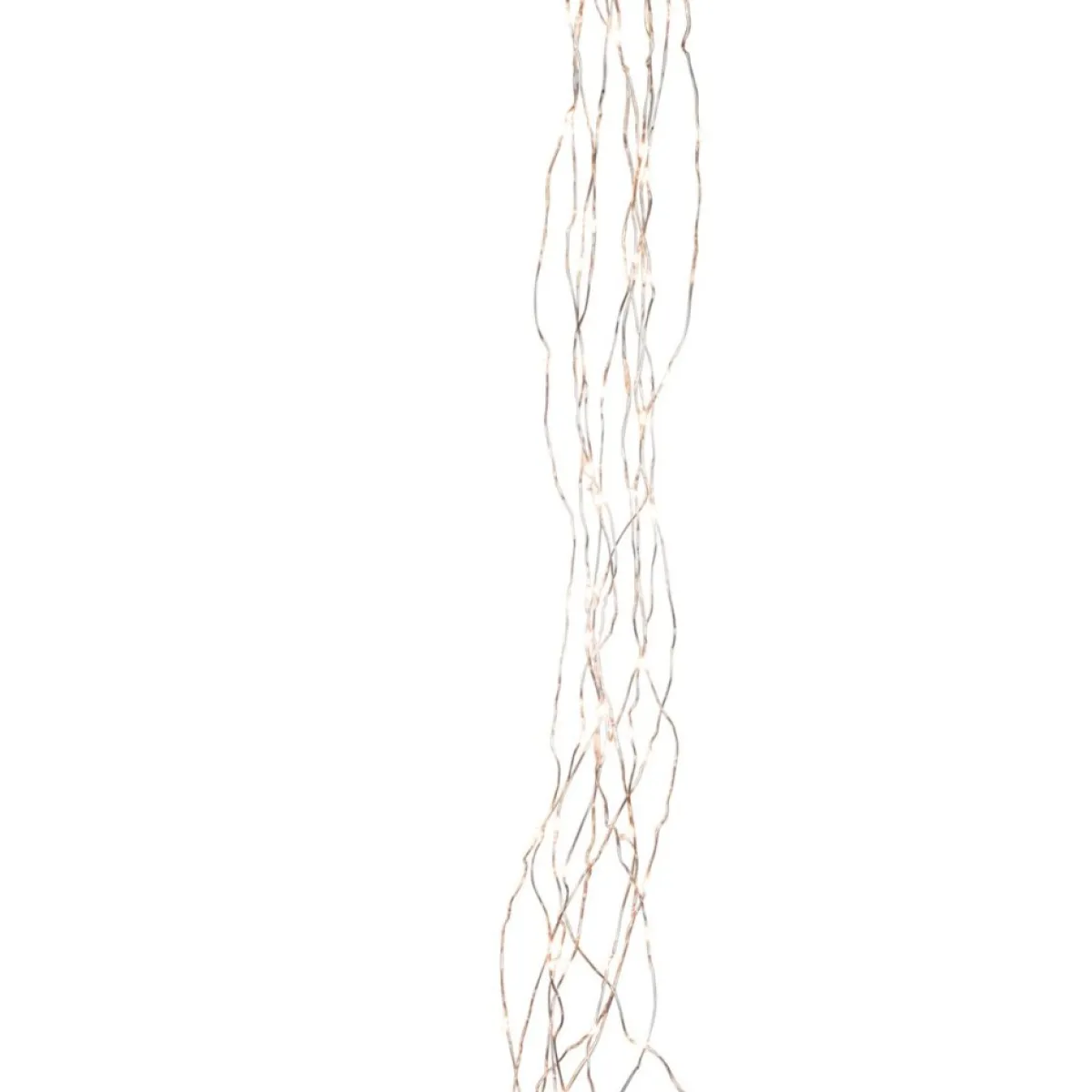 Gerson Indoor Decor | The Company 6' Warm White Led Light String Spray On Silver Wire