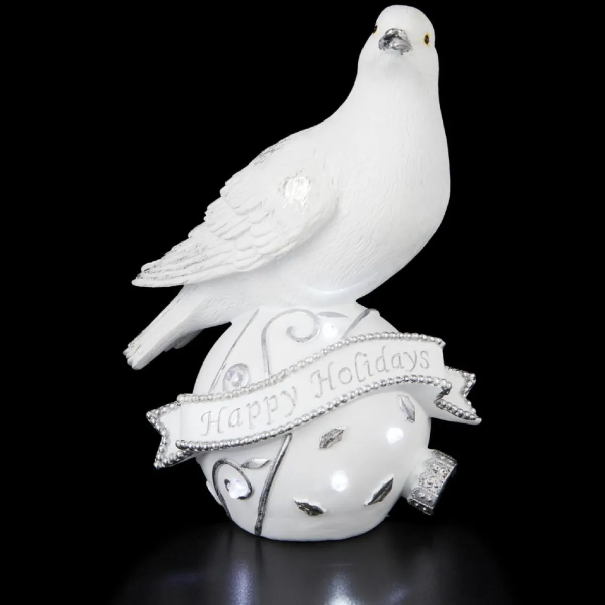 wind__weather_batteryoperated_holiday_led_bird_with_hour_timer_2.webp Wind & Weather Indoor Decor | Battery-Operated Holiday Led Bird With 6-Hour Timer